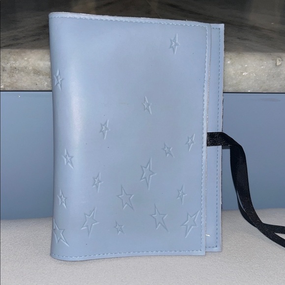 Thierry Mugler light blue star journal/wallet - Picture 1 of 2